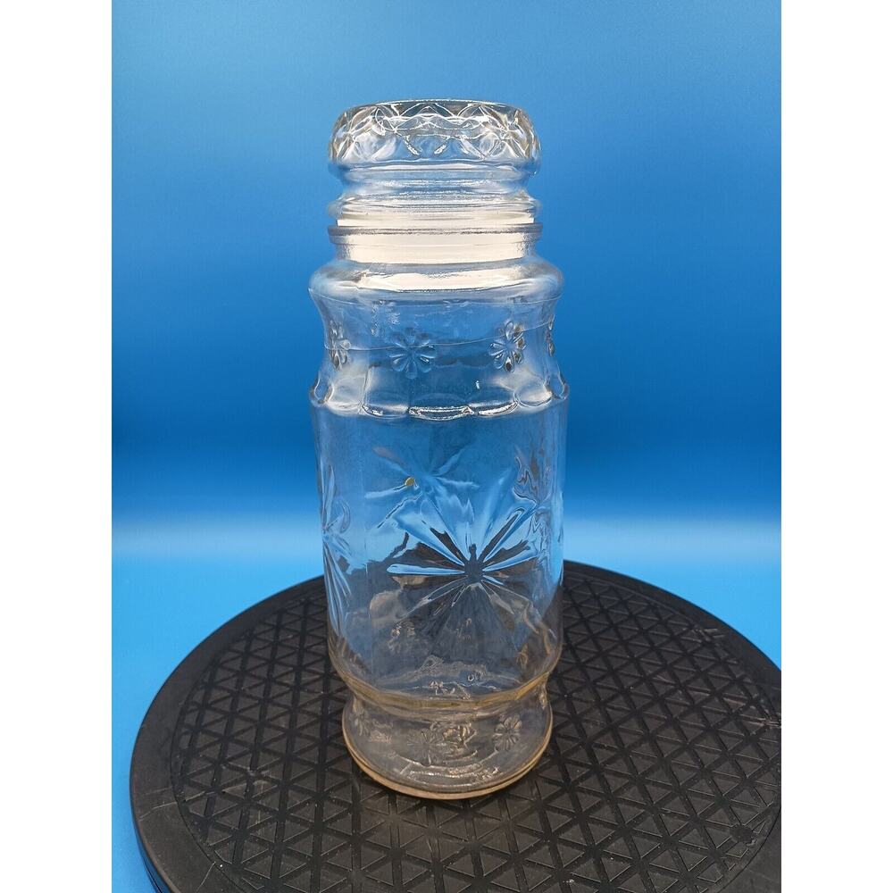 Vintage Planters 1980 Planters Peanut Starburst Glass Jar With Lid